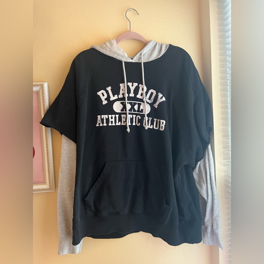 playboy by pacsun legend layered hoodie